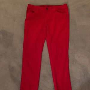 Tripp nyc Pants - Bright red velvet men’s jeans Tripp nyc Pants - Bright red velvet men’s jeans